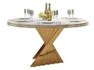 Minimalistic Designed Marble Top Dining Table / Lixra