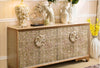 Rustic Designed Wooden Accent Table / Lixra