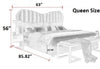 Exclusive Spacious Trending Leather Bed