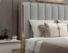 Lavishing Modernistic Luxurious Leather Bed / Lixra