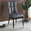 4-Piece Leather Upholstered Dining Chairs / Lixra