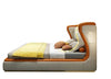 Modern Luxurious Leather Upholstered Bed / Lixra