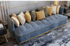 3-Seater Italian Designed Fabric Sofa / Lixra