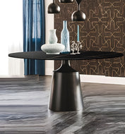 Modern Inventive Marble-Top Dining Table / Lixra