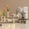 Captivating 3D Ceramic LOVE and HOME Sculptures/ Lixra