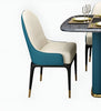 Set Of 6 Spacious Comfort Leather Chairs / Lixra
