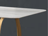 Conventional Rectangular Marble Dining Table Set / Lixra