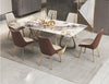 Incredible Look Marble Dining Table Set / Lixra