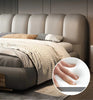 Modern Stylish Leather Upholstered Bed / Lixra