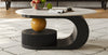 Luxury TV Stand & Coffee Table Set with Electric Fireplace / Lixra
