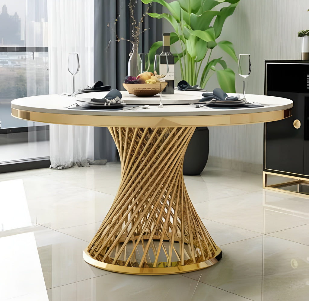 Modern Classic Marble Dining Table / Lixra