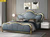 Rich Infinite Look Modern Leather Bed / Lixra