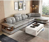 Customizable Sectional Leather Sofa Set With Built-In Speaker / Lixra