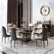Wooden Rectangular Dining Table Set