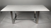 Contemporary White Marble Top Dining Table / Lixra