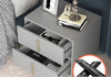 Set Of 2 Bedside Wooden Night Stand / Lixra