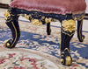 Elegant European Leather Dining Chairs Set of 4 / Lixra