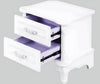 European Luxurious Wooden Finish Night Stand / Lixra