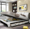 Rectangular Modern Leather Bed / Lixra