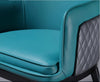 Set Of 4 Luxurious Leather Dining Chairs / Lixra