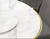Classic Designed Marble Dining Table Set / Lixra