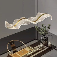 Elegant Ocean Wave LED Pendant / Lixra