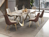 Incredible Look Marble Dining Table Set / Lixra