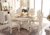 European Brusten Round Marble Dining Table Set / Lixra