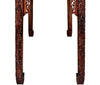 Wooden Crafted Rectangular Accent Table / Lixra