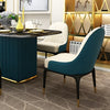 Set Of 6 Spacious Comfort Leather Chairs / Lixra