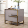 Set Of 2 Modish Light Wooden Night Stand / Lixra