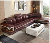 Customizable Sectional Leather Sofa Set With Built-In Speaker / Lixra