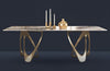 Italian Glossy Luxury Dining Table / Lixra