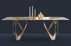 Incredible Look Marble Dining Table Set / Lixra