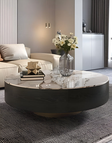 Luxurious Interior Marble Round Coffee Table / Lixra