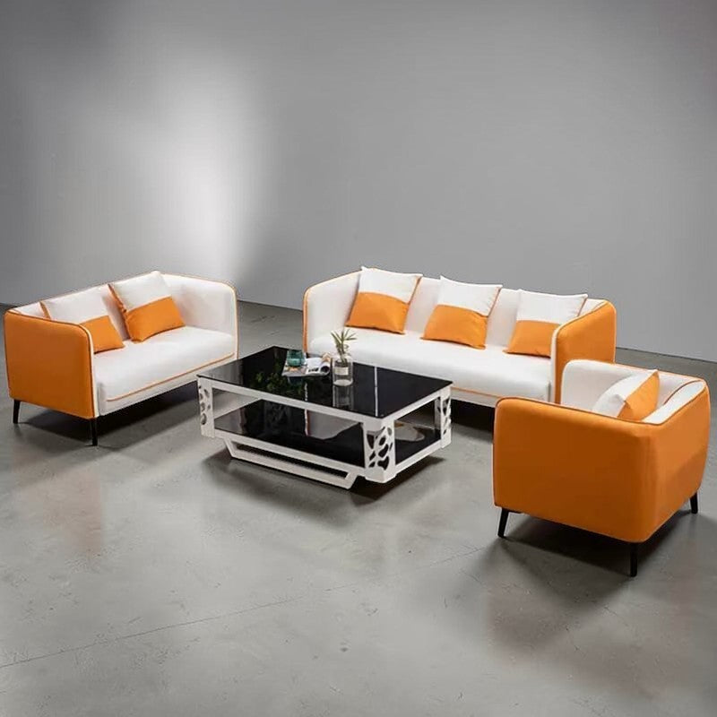 3-Piece Interior Leather Sofa Set for Luxurious Comfort - Lixra.com