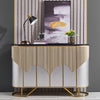 High-End Decorative Marble Top Buffet Table/ Lixra