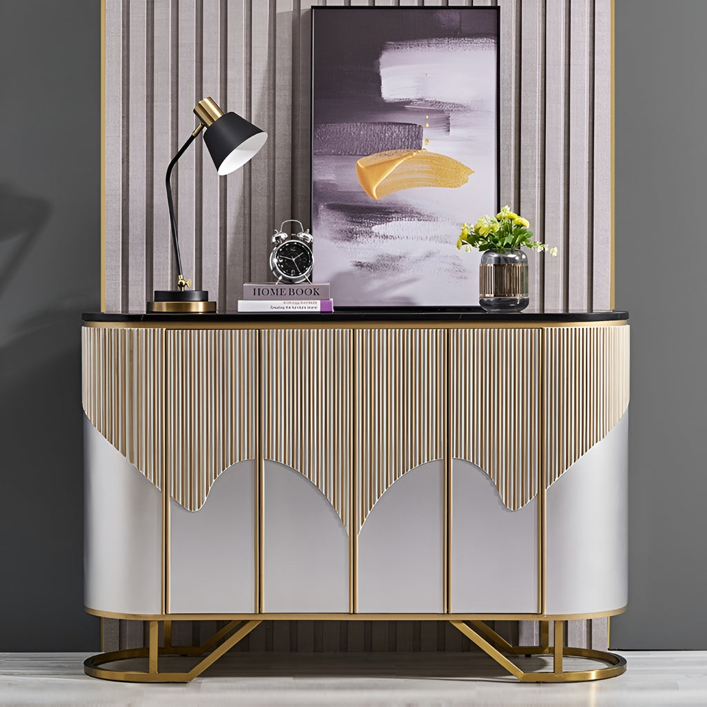 High-End Decorative Marble Modern Buffet Table / Lixra