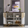 High-End Decorative Marble Top Buffet Table/ Lixra