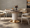 Marvellous Design Present Day Dining Table Set With Lazy Susan / Lixra