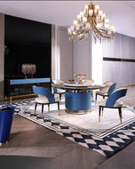 Dining Table Set With Chair Combination / Lixra
