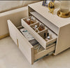 Set Of 2 Golden Base Nightstand / Lixra