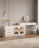 Dressing Table With Drawers and Cabinets For Storage / Lixra