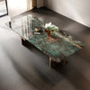 Lavish Marble Dining Table Set with 6 / Lixra