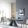 Extendable Multifunctional Marble Dining Table Set / Lixra