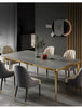 Italian Marble Dining Table Set / Lixra