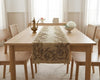 Elegant Gold Beaded Table Runner / Lixra