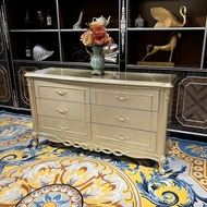 Traditional European Wooden Buffet Table / Lixra