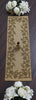 Elegant Gold Beaded Table Runner / Lixra