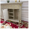 Classic European-style Antique Wooden Buffet Table